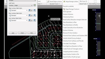 label all civil 3d contours at a user defined spacing