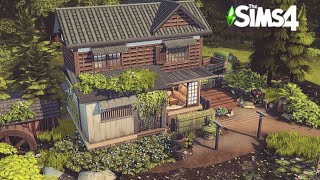 JAPANESE OLD HOUSE  古民家  [ Sims4 ]  No CC | Speed Build | シムズ４建築