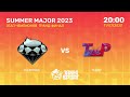 DIAMONDS vs TEAMP | SUMMER MAJOR 2023 | ЭТАП ЧЕМПИОНОВ | 11.07.2023