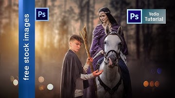 Photoshop Manipulation Tutorial | Fantasy Light Effect