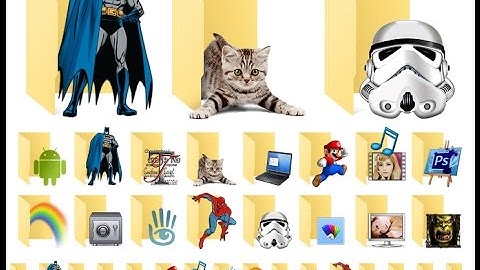 how to change folder icon without any software