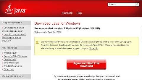 How to Enable in Java in Google Chrome - April 2015 Fix!