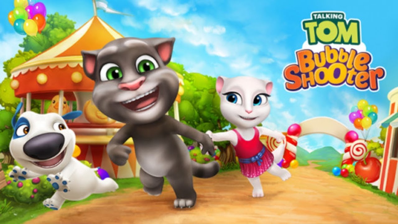 My Talking Tom - Jogo Bubble Shooter 