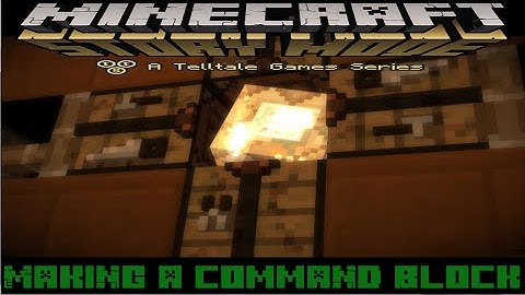 Minecraft Story Mode ep 2 [1] MAKING A COMMAND BLOCK