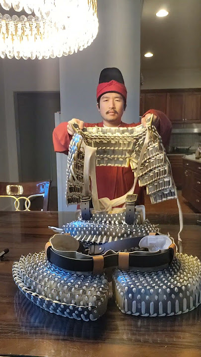 lamellar armor asmr #armor #lamellar #asmr #cosplay