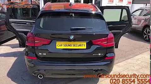 BMW X3 Front And Rear Dash Camera