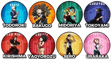 Every Class 1-A Quirk in My Hero Academia Explained in 29 Minutes