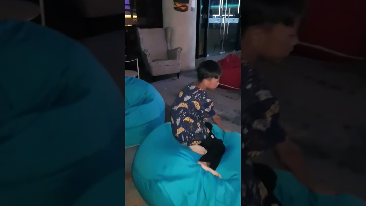 Enjoying our night at Aloft Hotel