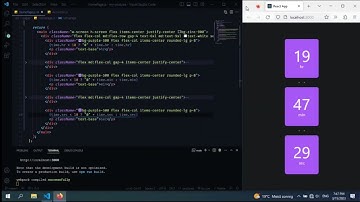 ASMR Programming - coding a Digital Clock -No Talking
