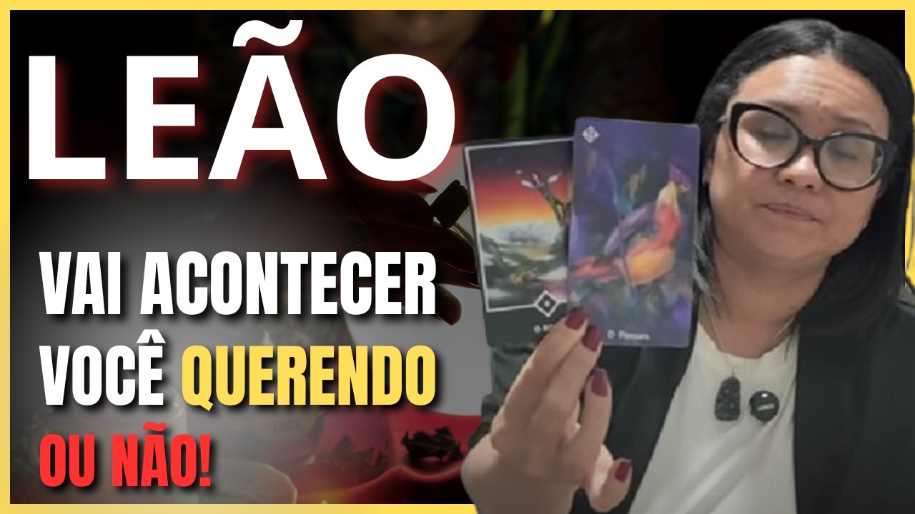 LEÃO A ESPIRITUALIDADE TRAZ UM ALERTA... O QUE ESTÁ ESCRITO NINGUÉM PODE APAGAR!