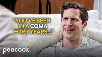 Brooklyn Nine-Nine | Amy Tricks Jake Into Thinking He Woke Up From a Coma To Win the Heist
