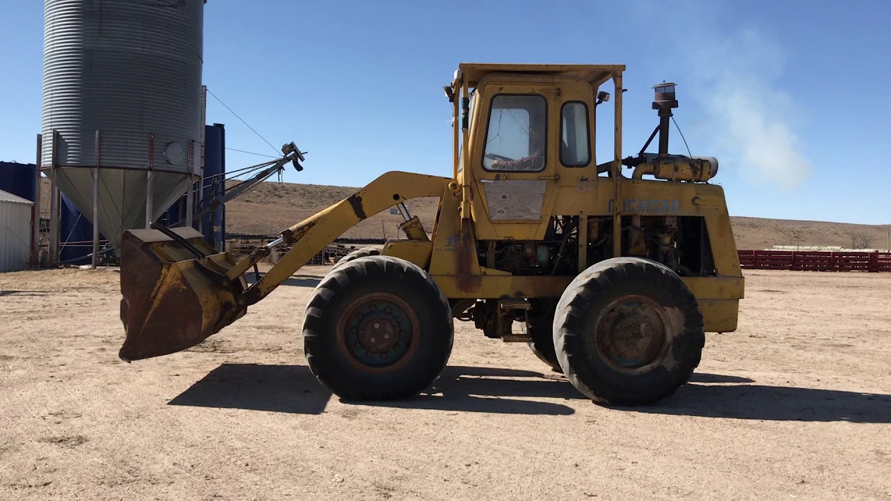 BigIron Online Auction, Michigan 35 All Wheel Steer Loader, Sells April 4, 2018