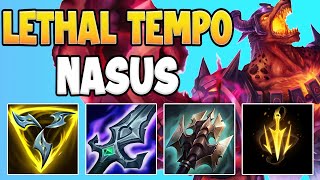 NASUS... BUT I STACK ON HIT ITEMS ON TOP OF STACKS SO I CAN STACK WHILE I STACK!   League of Legends screenshot 5
