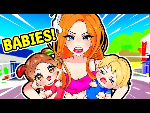 We ACCIDENTALLY Became BABIES in Brookhaven!