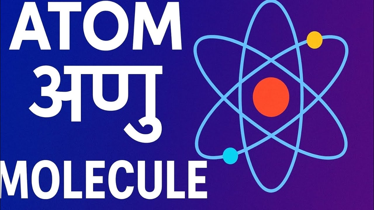 What is Atom molecule (परमाणु अणु क्या है?)| Animated simple explain|