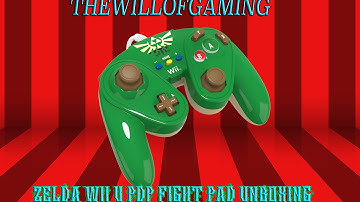 Wii U PDP Zelda Fight Pad Unboxing