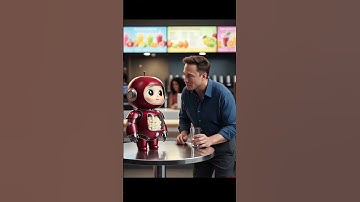 Juice and Smoothie making robot attracts attention #ai #robot #futuristic #humanoid #elonmusk #cute