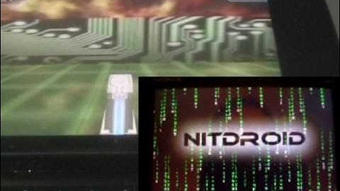 NITDroid N900 Comparision Video No Accelleration VS. Full HW 3D Graphics