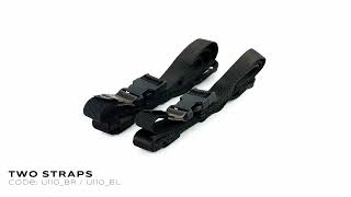 Two straps with leather finishes code: U110