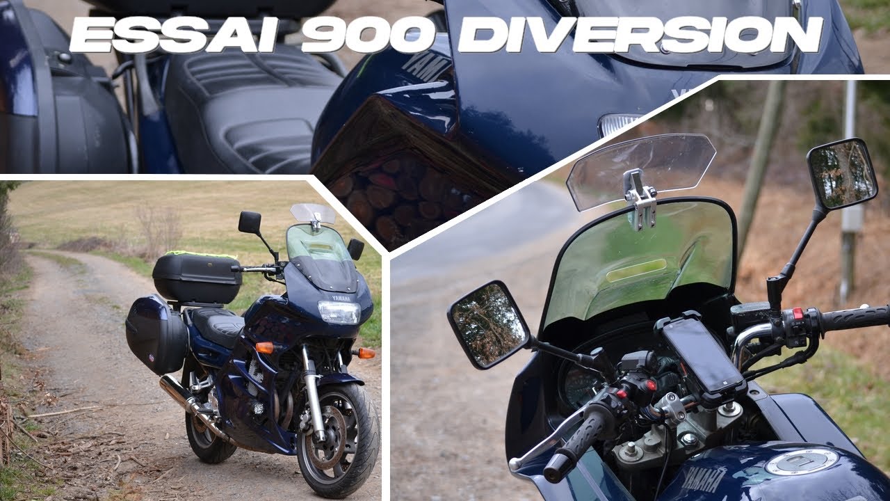 Essai Yamaha 900 Diversion