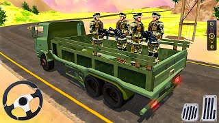 US Army Truck Cargo Driving Simulator - Military Truck Driver 3D - Android GamePlay screenshot 5