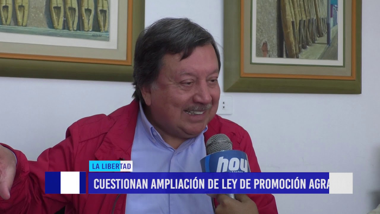 videos peruanos comicos Cuestionan ampliación de ley de Promoción Agraria