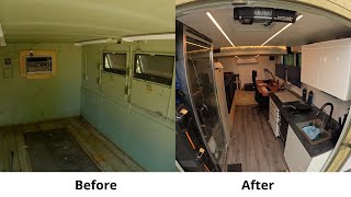 DIY Military Truck to Camper Van Conversion in 36 Days.