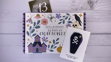 Just the Cuts | Spellbinders Craftoween | Day 13