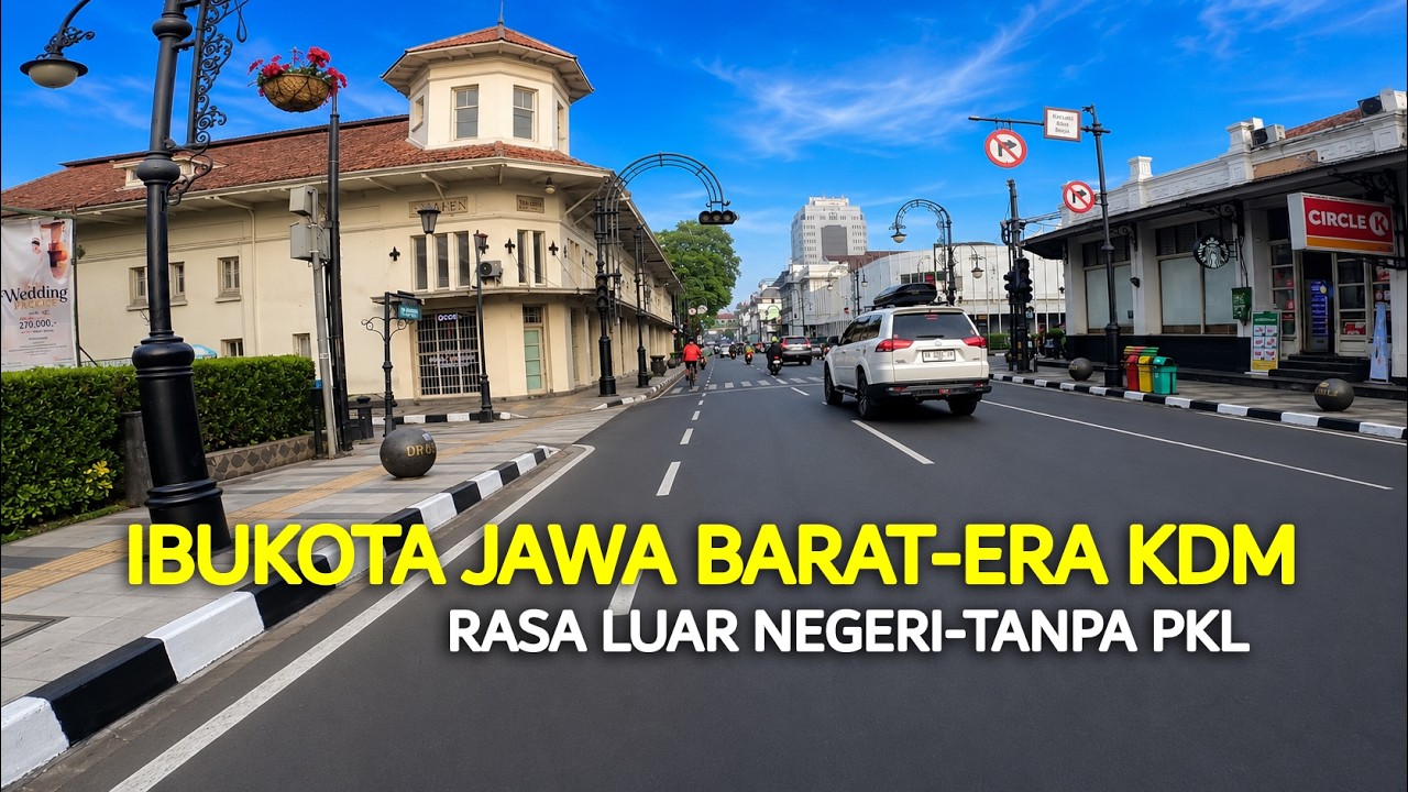 Bandung Kota Berubah Total! Gini Lewat sini Rasanya Sekarang