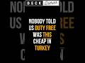 Nobody Told Us Duty Free Was THIS Cheap in Turkey 🇹🇷 #cruisevlog #travel #cruise #dutyfree