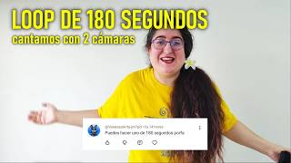 este vídeo dura 180 segundos exactos y es un loop