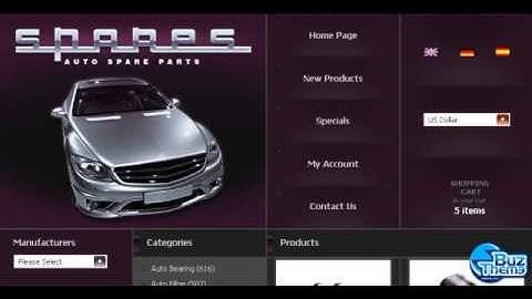 Download Auto Parts OsCommerce Template by  Maxwell TM