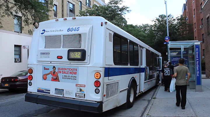 NYCTA Bus: Midtown Bound Orion 5 Q32 at 82nd St & NY25A