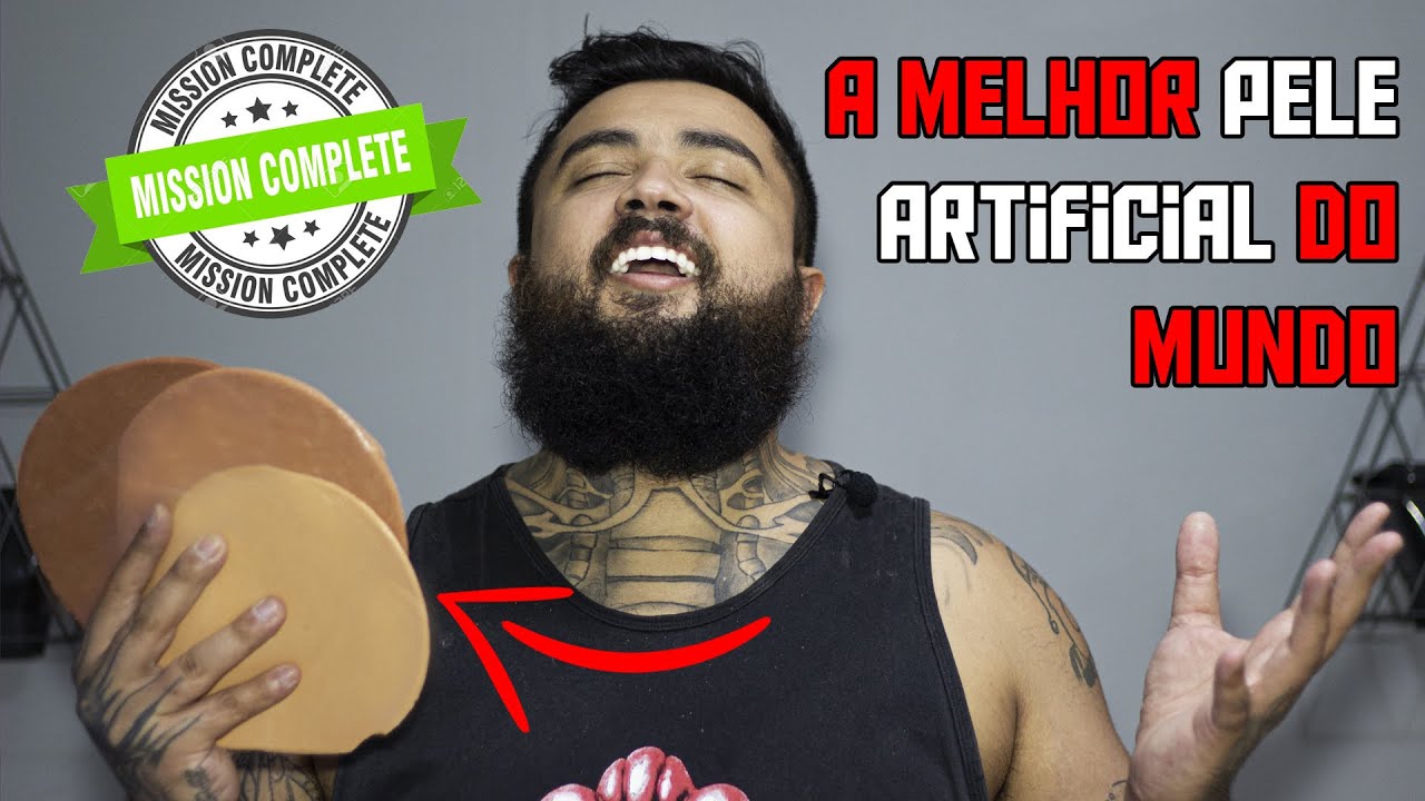 Como fazer A MELHOR pele artificial DO MUNDO