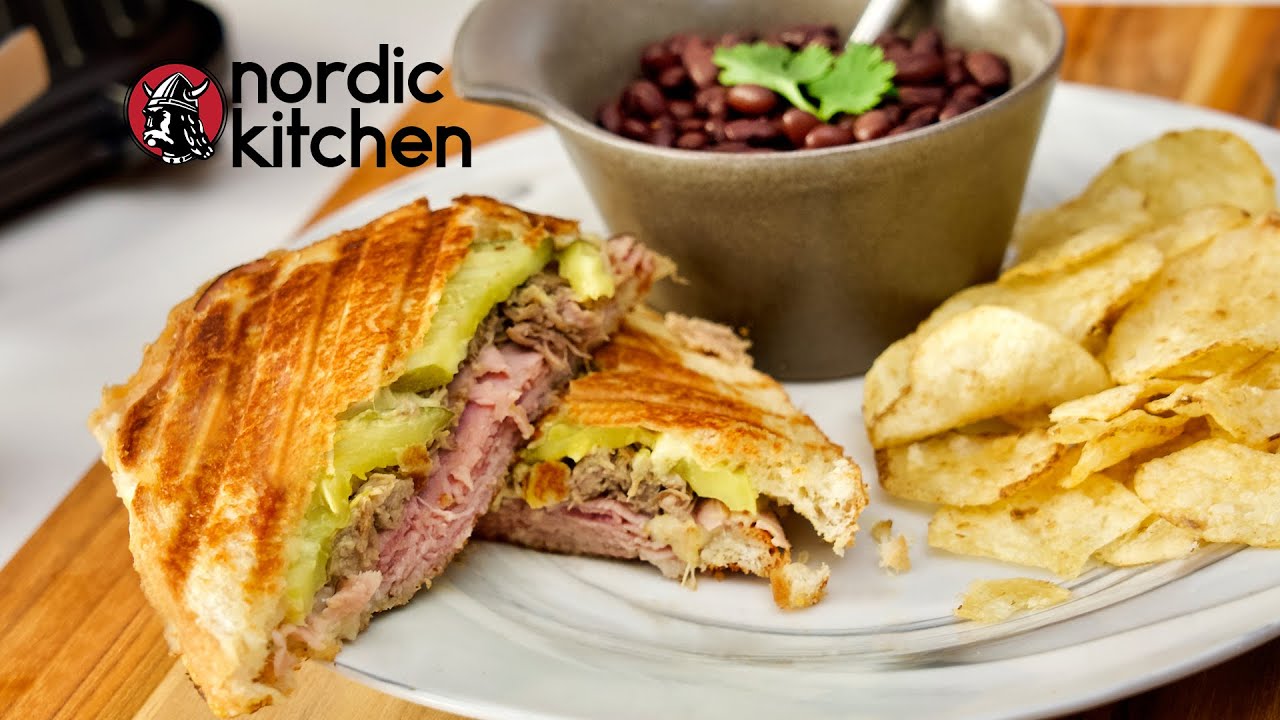 at lege Gør alt med min kraft inch How to Make a Grilled Cuban Sandwich - In the Nordic Kitchen | Nordic Ware  - YouTube