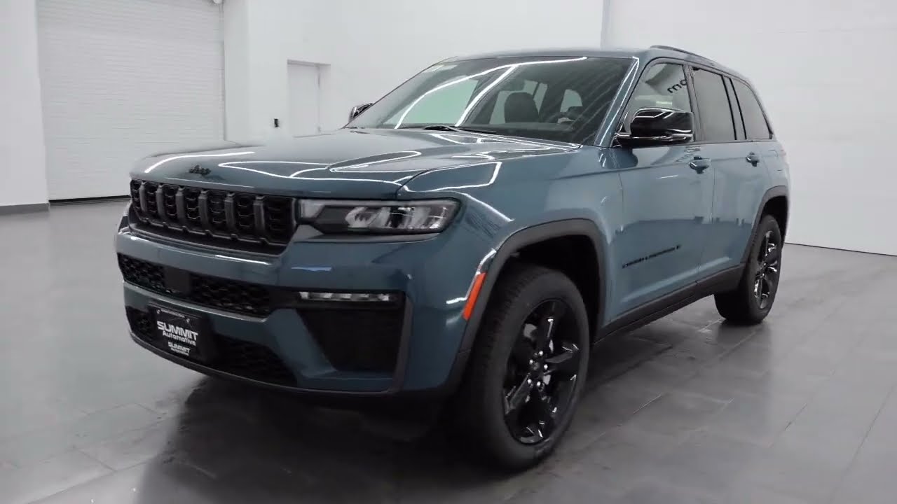 2026 Jeep Grand Cherokee Limited Steel Blue New. walk around for sale in Fond Du Lac, Wisconsin