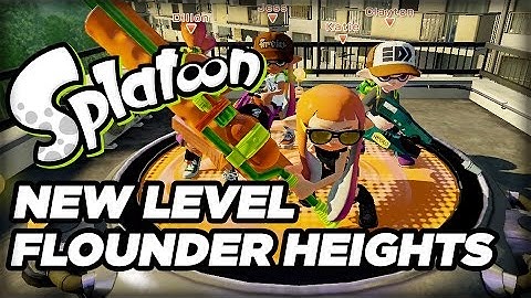 New Heights on Flounder Heights Map - Splatoon Gameplay