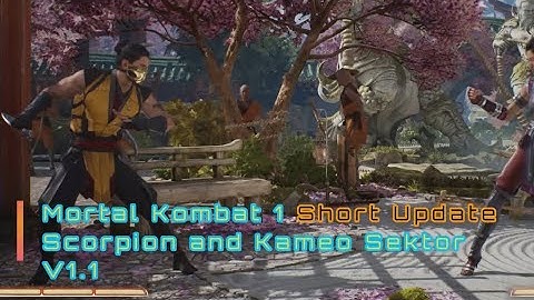 MK1 Scorpion and Sektor Update V1.1 Combo | MK1 Script Cronus Zen/MAX