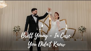 Brett Young - In Case You Didn't Know (full wedding first dance choreography tutorial)