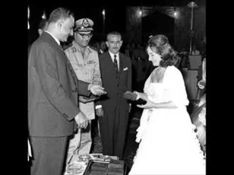 غالية يا بلادي شادية في حفل افتتاح السد العالي