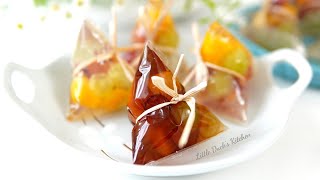 QQ Fruit Tea Jelly Dumpling ❤️ Q 弹爽口 晶莹剔透 水果茶果冻粽子 by Little Duck's Kitchen 小黄鸭厨房 2,701 views 4 days ago 5 minutes, 11 seconds