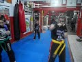 Kickboxing feminino    garra de tigre academia