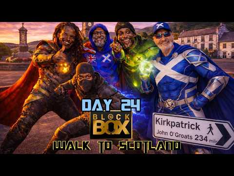 Kirkpatrick - We made it to Scotland, stayed at Ron the hunters cabin [day 24] #London2Scotland