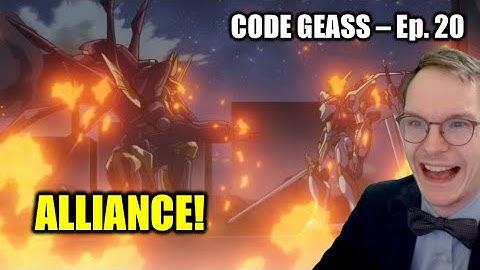 DR OF PHYSICS REACTS to CODE GEASS [DUB] || UNITE! - Episode 20 - BLIND REACT-ANALYSIS