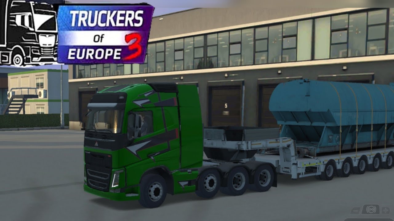 PRIMEIRA VIAGEM - Truck Simulator Europe 3 (Novo Jogo de Caminhões