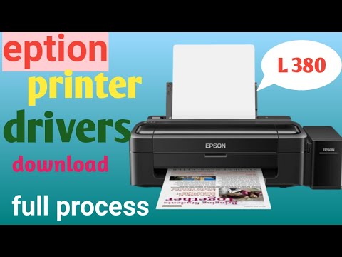 How to download and install eption l380 printer driver|eption l380 ka software download kaise kare