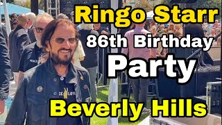Ringo Starr 86 th Birthday Party in Beverly Hills  Peace & Love Celebration