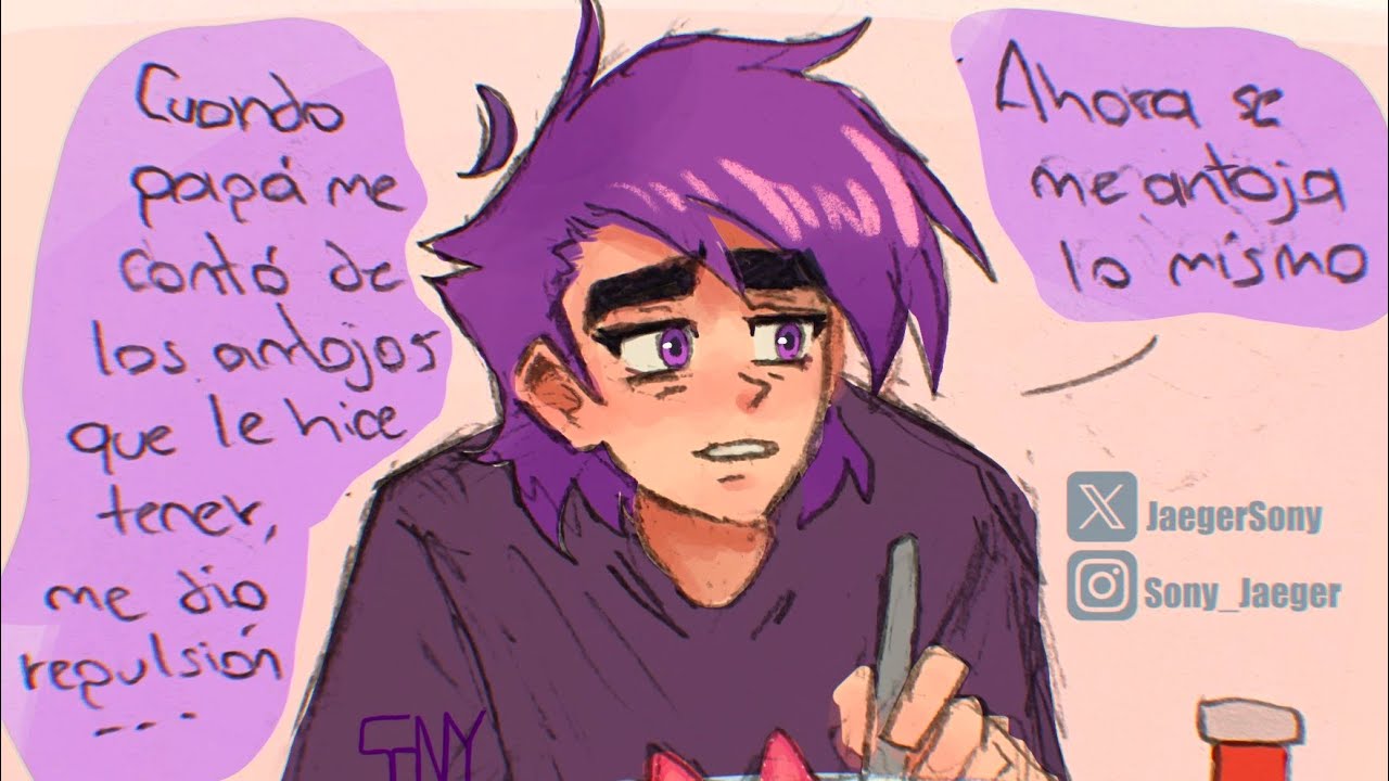 UN ENCUENTRO ENTRE PERI Y DEV/peri le muestra las fotos de cuando era una pequeño padrino/ COMIC DUB