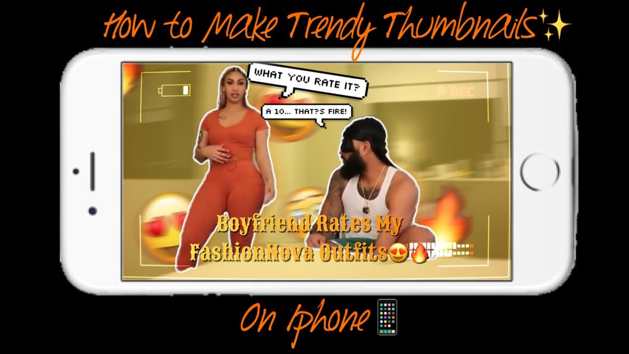 How to Make Thumbnails like Famous Youtubers✨| Prettyshaunna