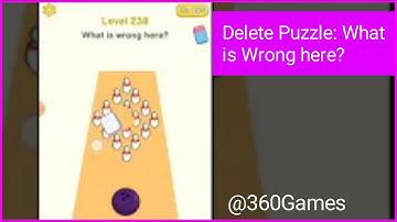 Delete Puzzle Level 238 What is wrong here Walkthrough solution Delete puzzle level 238 Solution